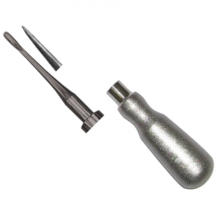 Root Elevators With Amur Handle-Titanium Coated Tip