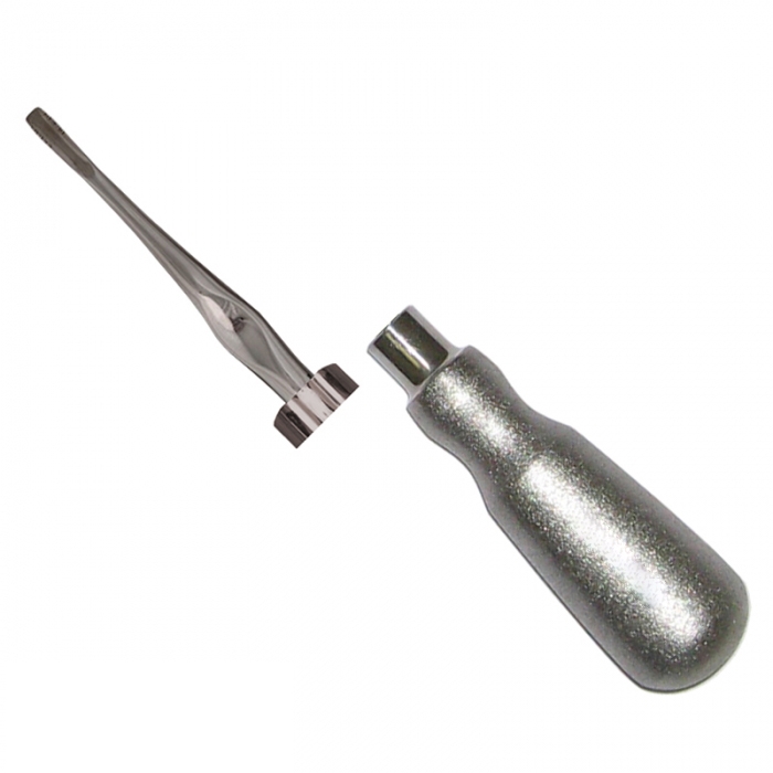 Root Elevators With Amur Handle-Titanium Coated Tip