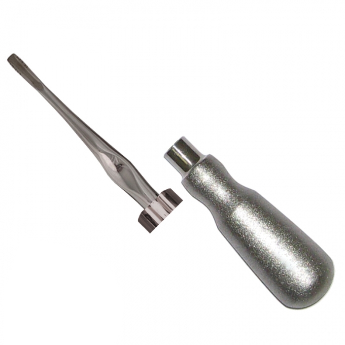 Root Elevators With Amur Handle-Titanium Coated Tip